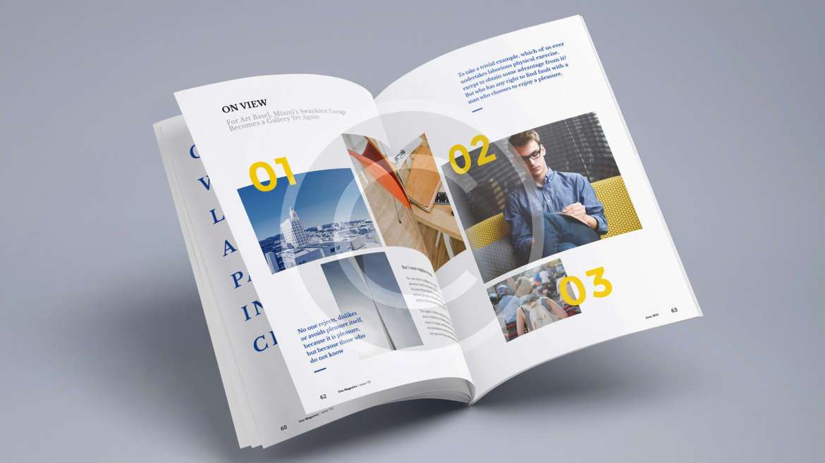 Custom View Magazine Design